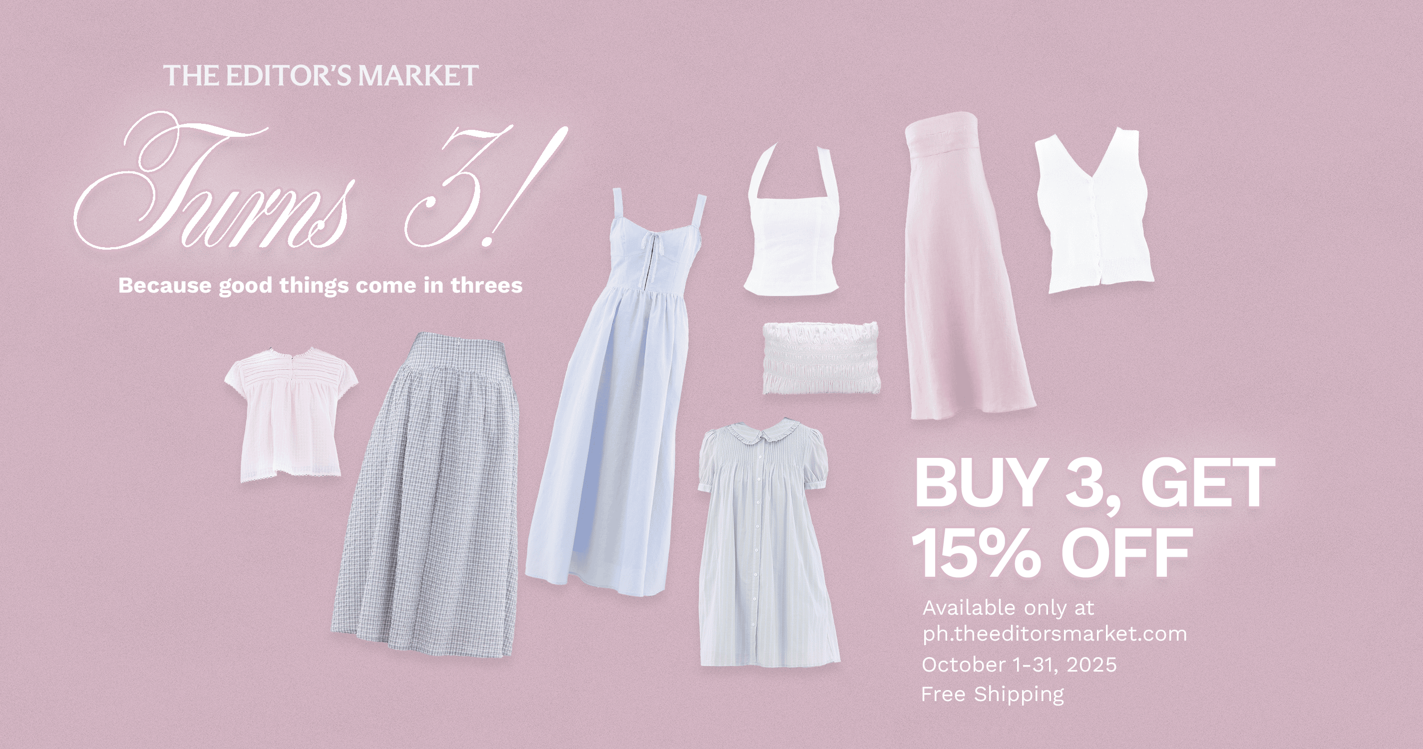 3rd Birthday Sale
