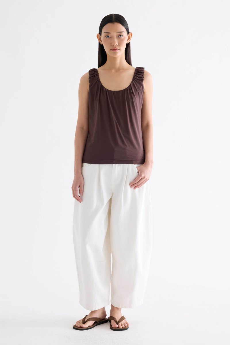 Endelyn Ruch Strap Top