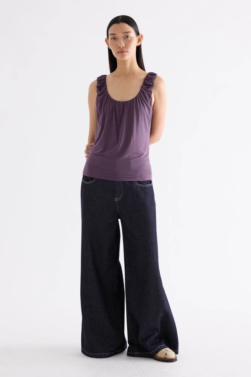 Endelyn Ruch Strap Top