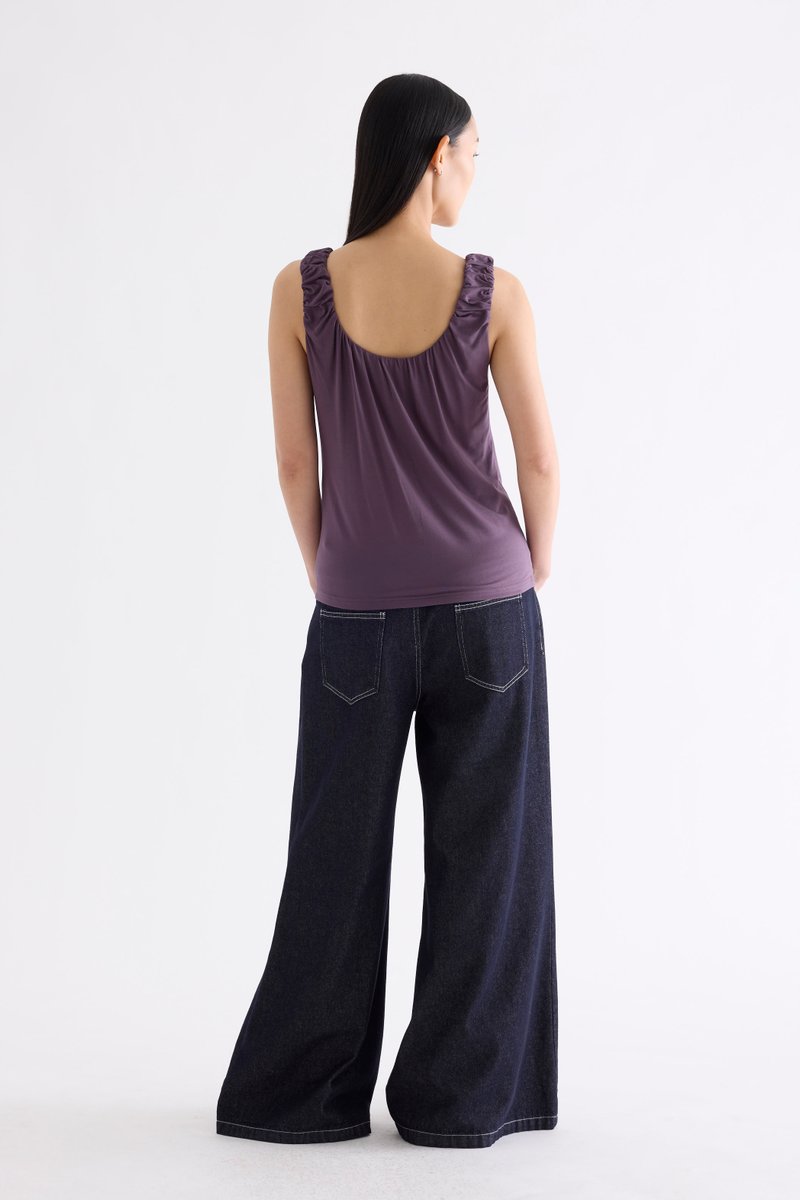 Endelyn Ruch Strap Top