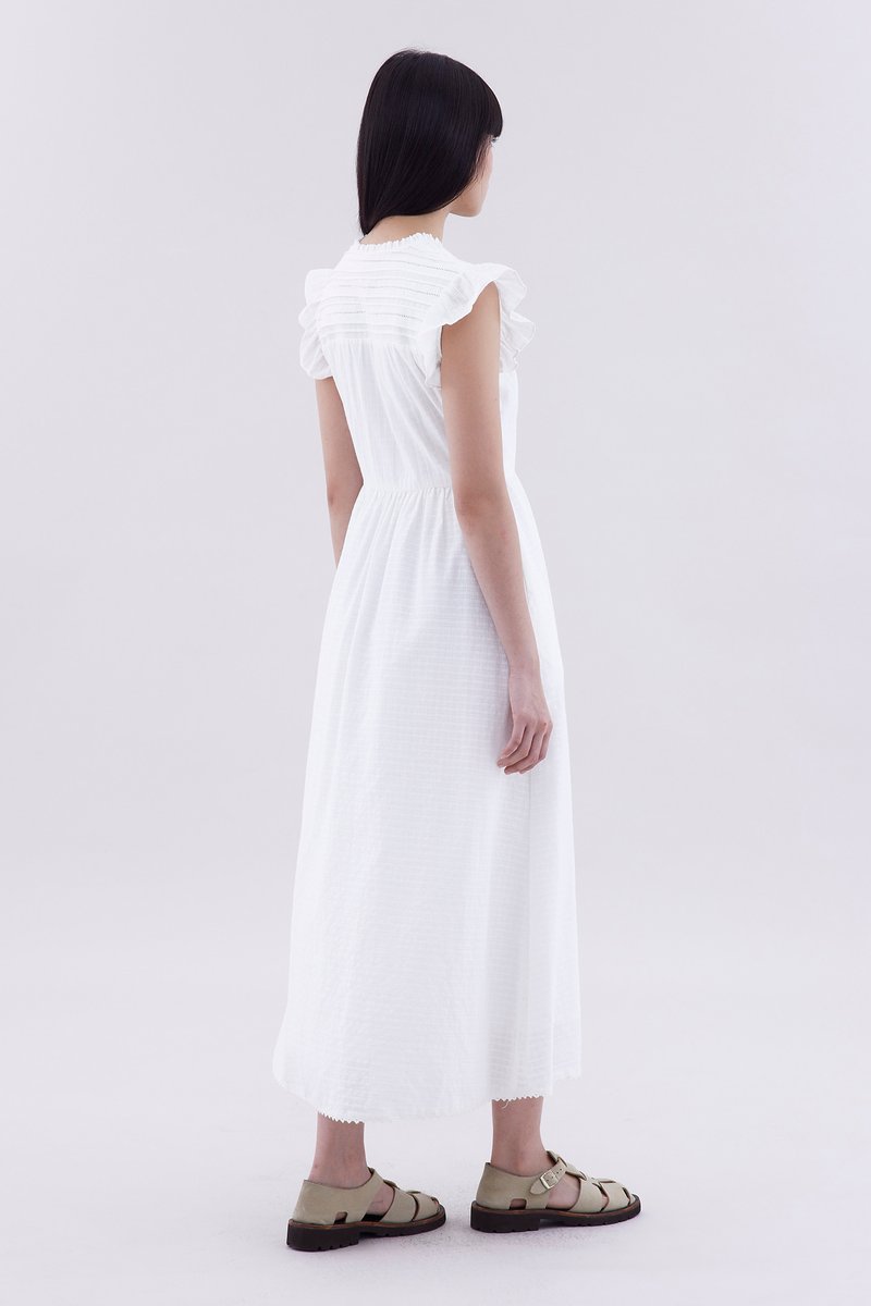 Novie Half-Button Dress