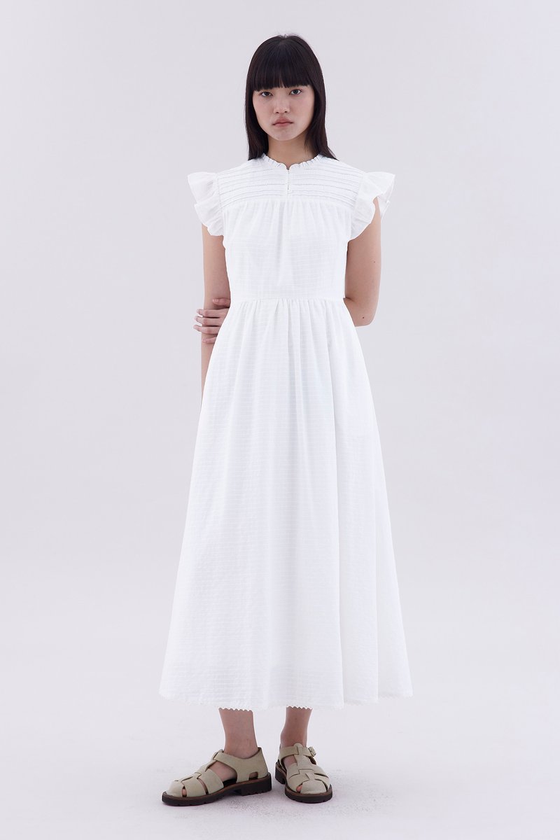 Novie Half-Button Dress