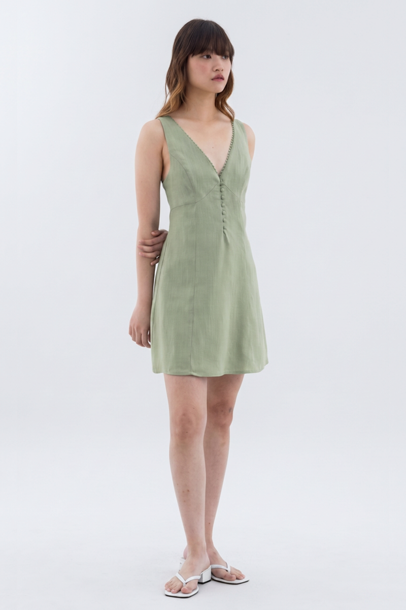 Miara Cross-Back Dress