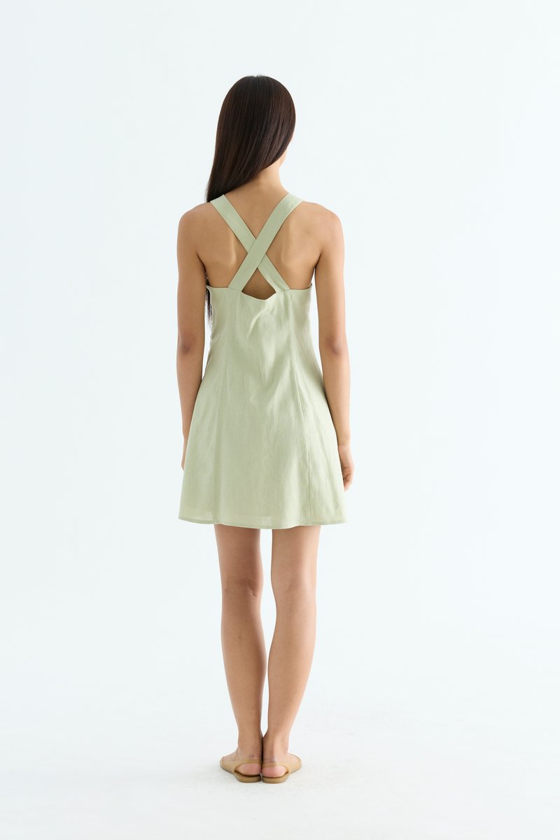 Miara Cross-Back Dress