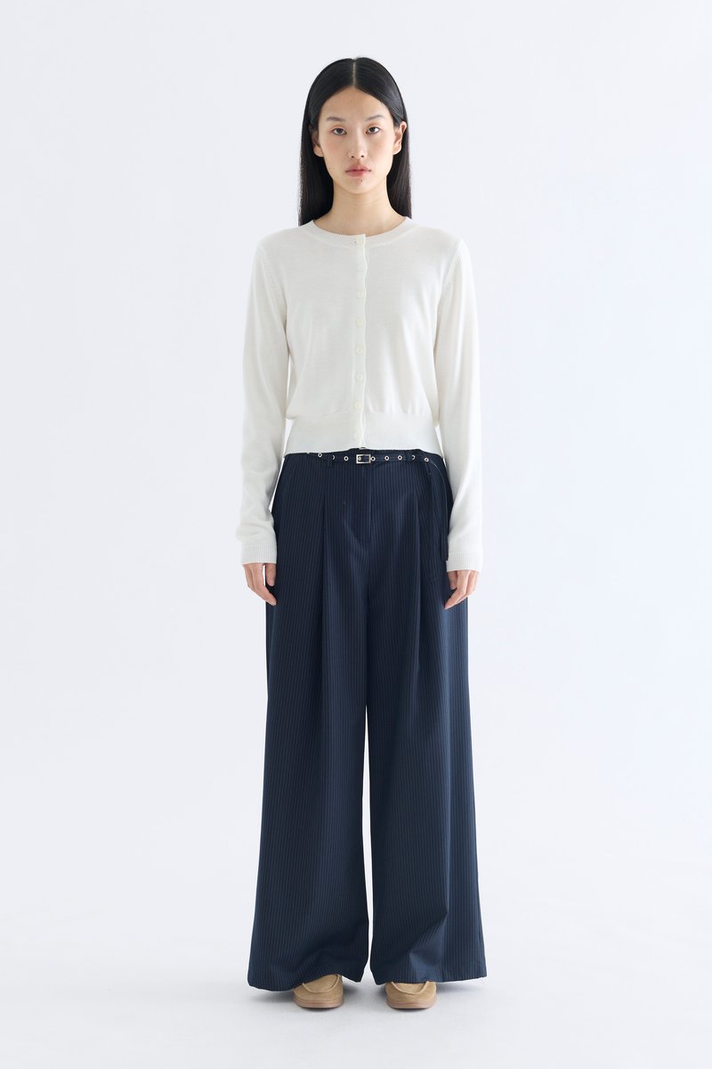 Sharelle High-Rise Pleat Pants
