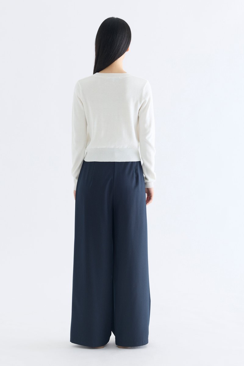 Sharelle High-Rise Pleat Pants