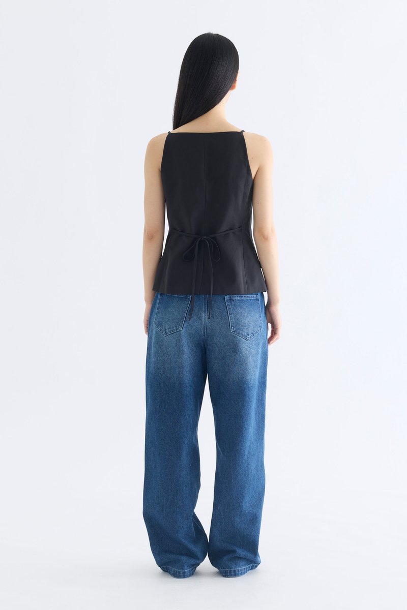 Tamie Straight Neck Waistcoat