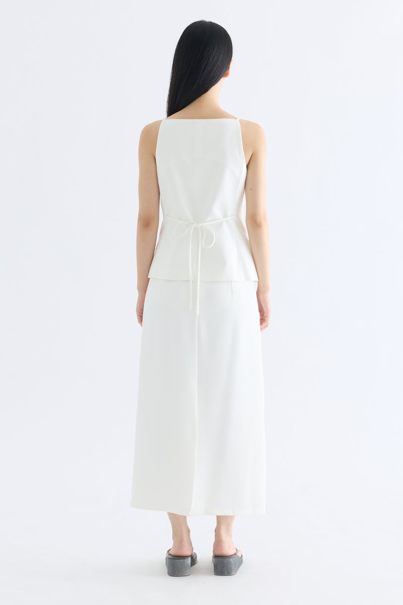 Tamie Straight Neck Waistcoat