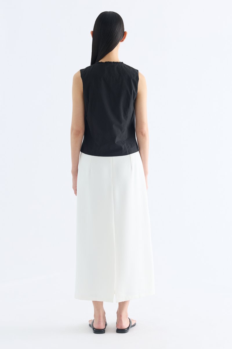 Gisella Ruffle-Trim Top