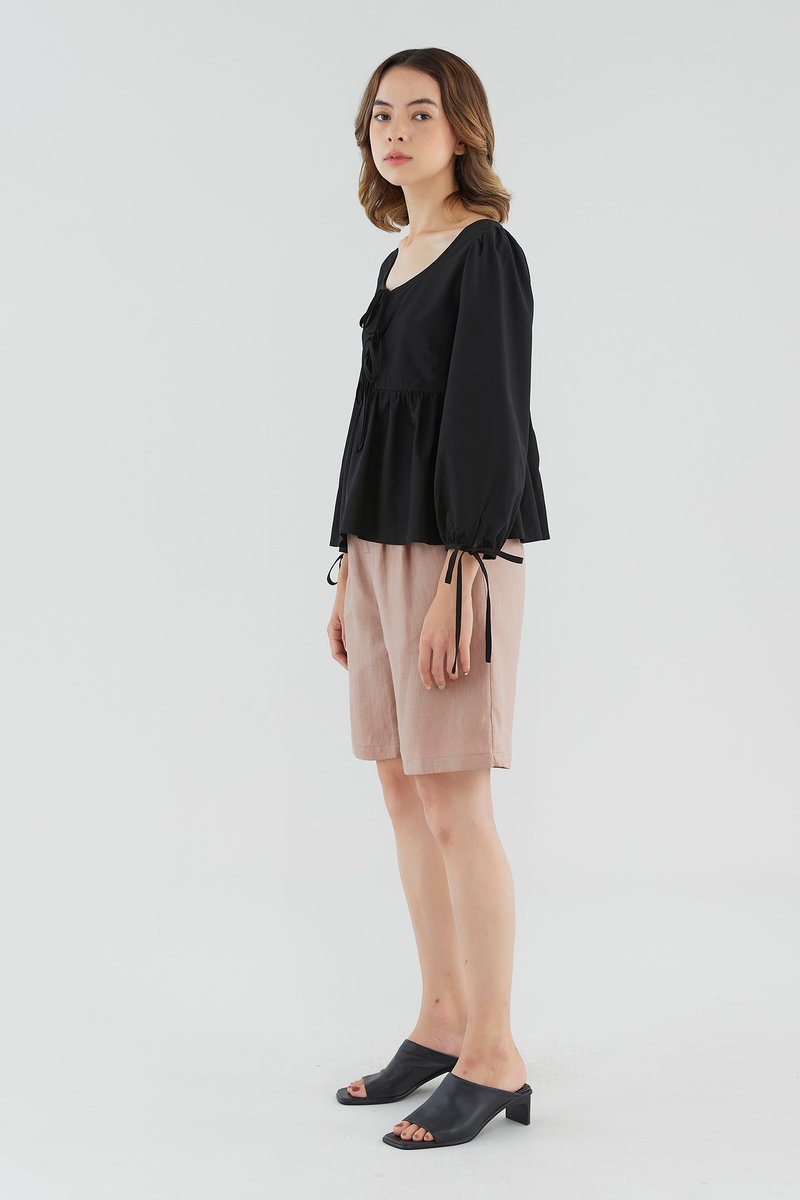 Franie Tie-Strap Blouse