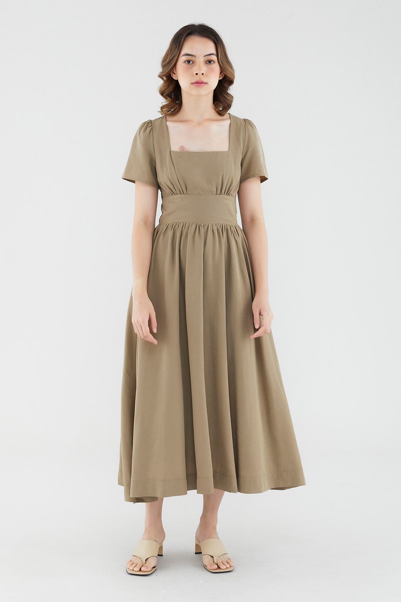 Perrie Gathered Dress