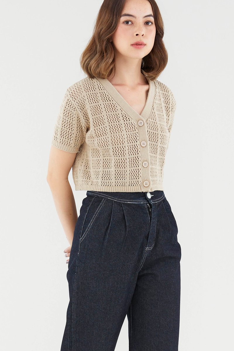 Adelisa Crochet Top