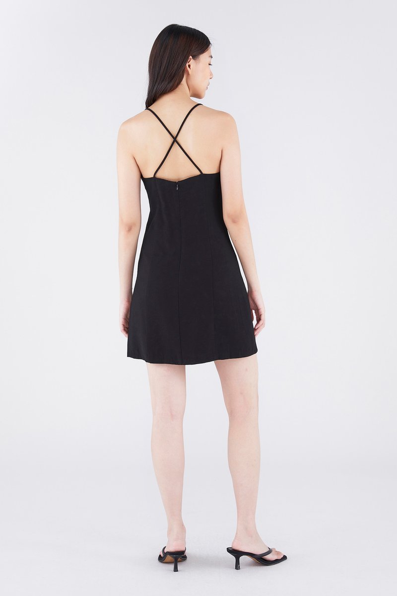 Ivelyn Cross Back Dress