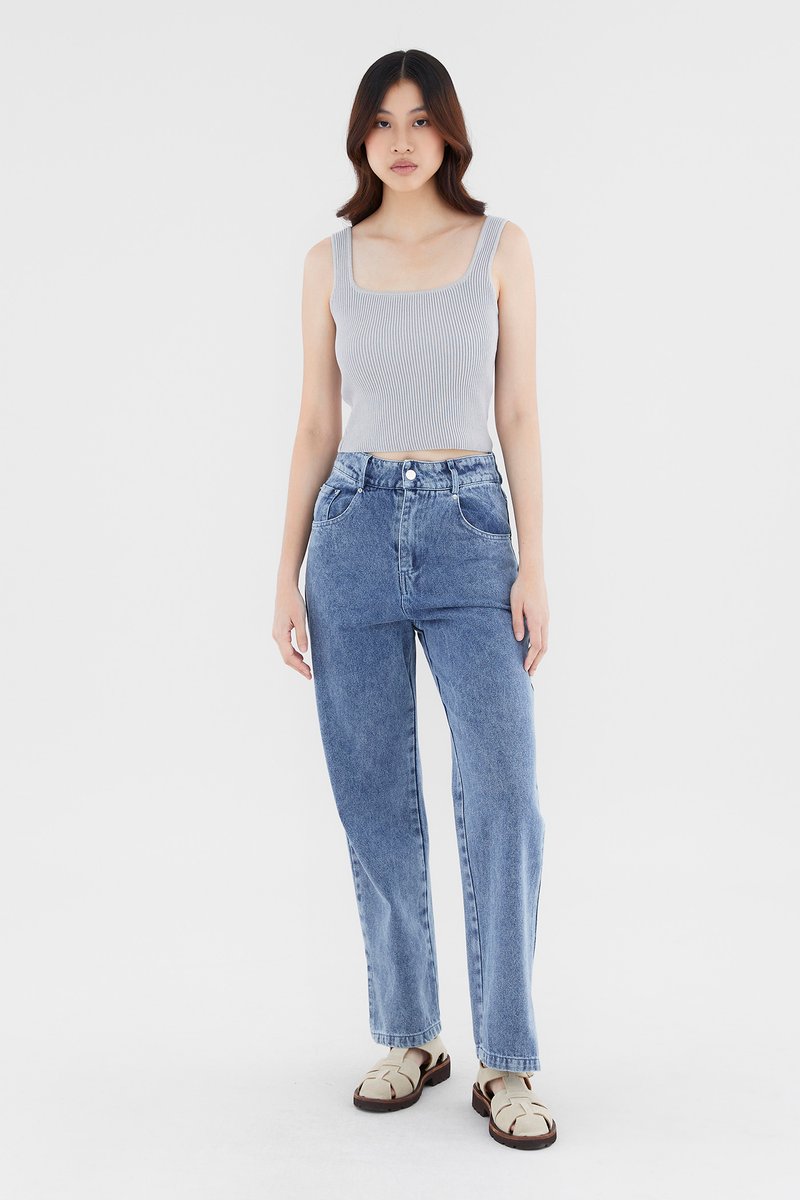 Sylvan High-Rise Flare Denim Jeans