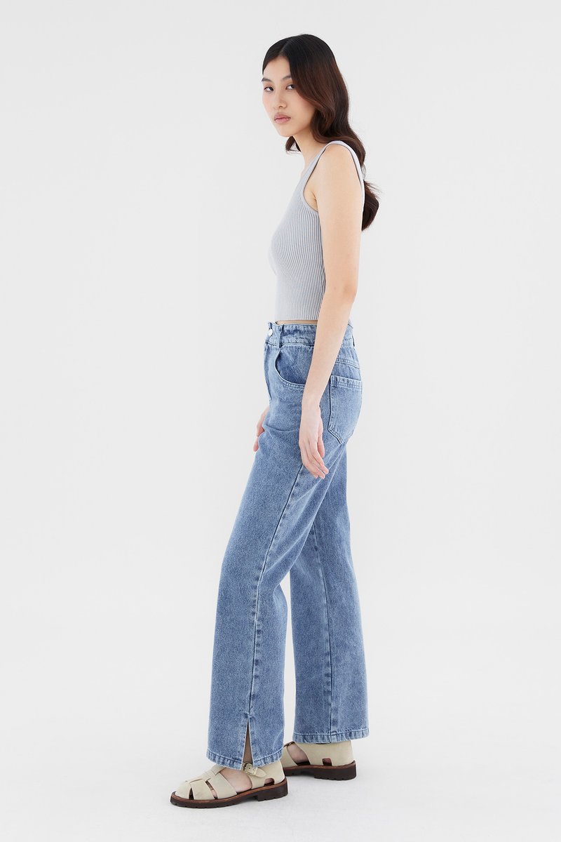 Sylvan High-Rise Flare Denim Jeans