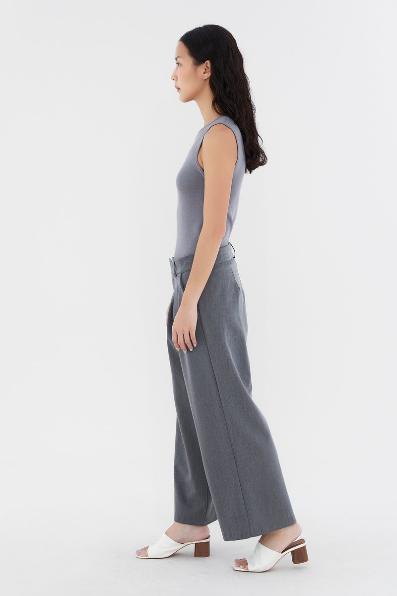 Juralle Low-Rise Tailored Pants