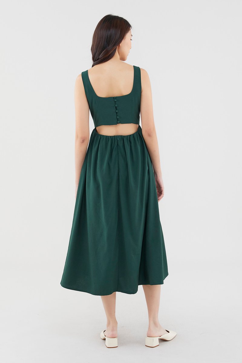 Gerica Back Cut-Out Dress