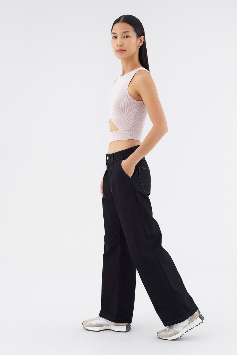 Alaric Low-Rise Relaxed Pants