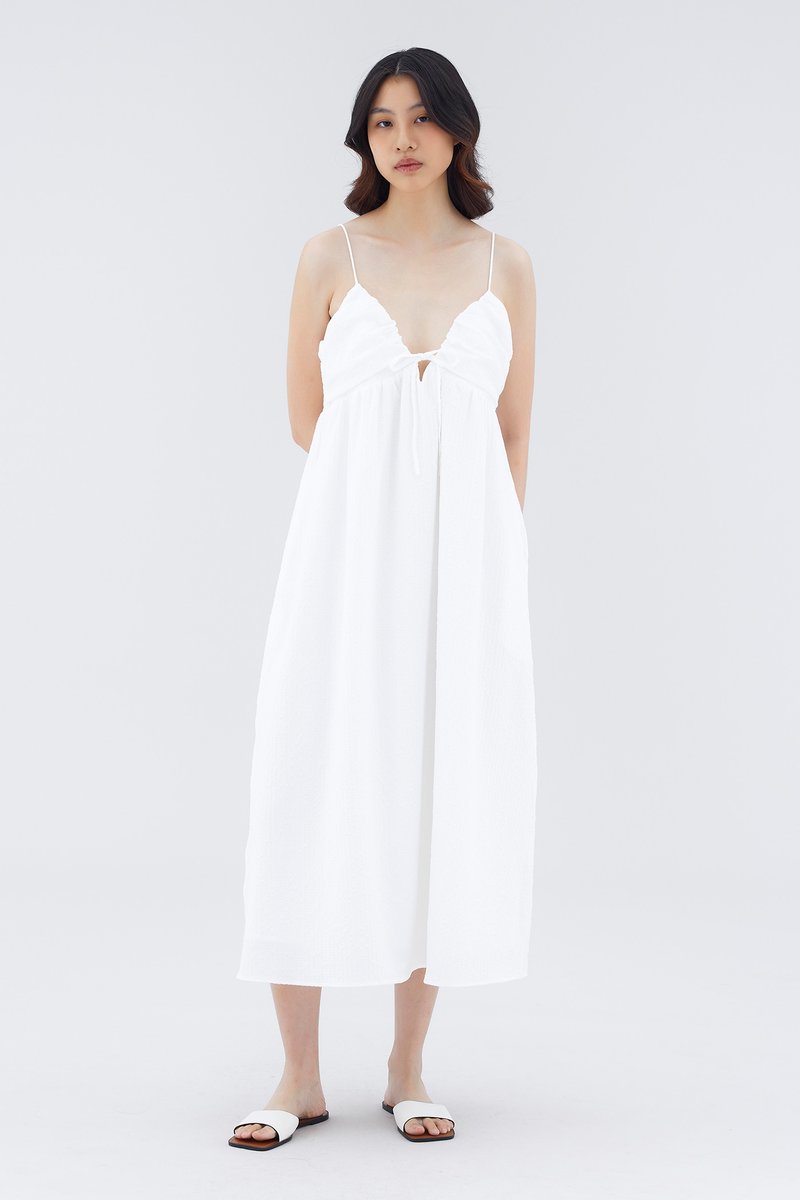 Clyfer Deep V Sun Dress