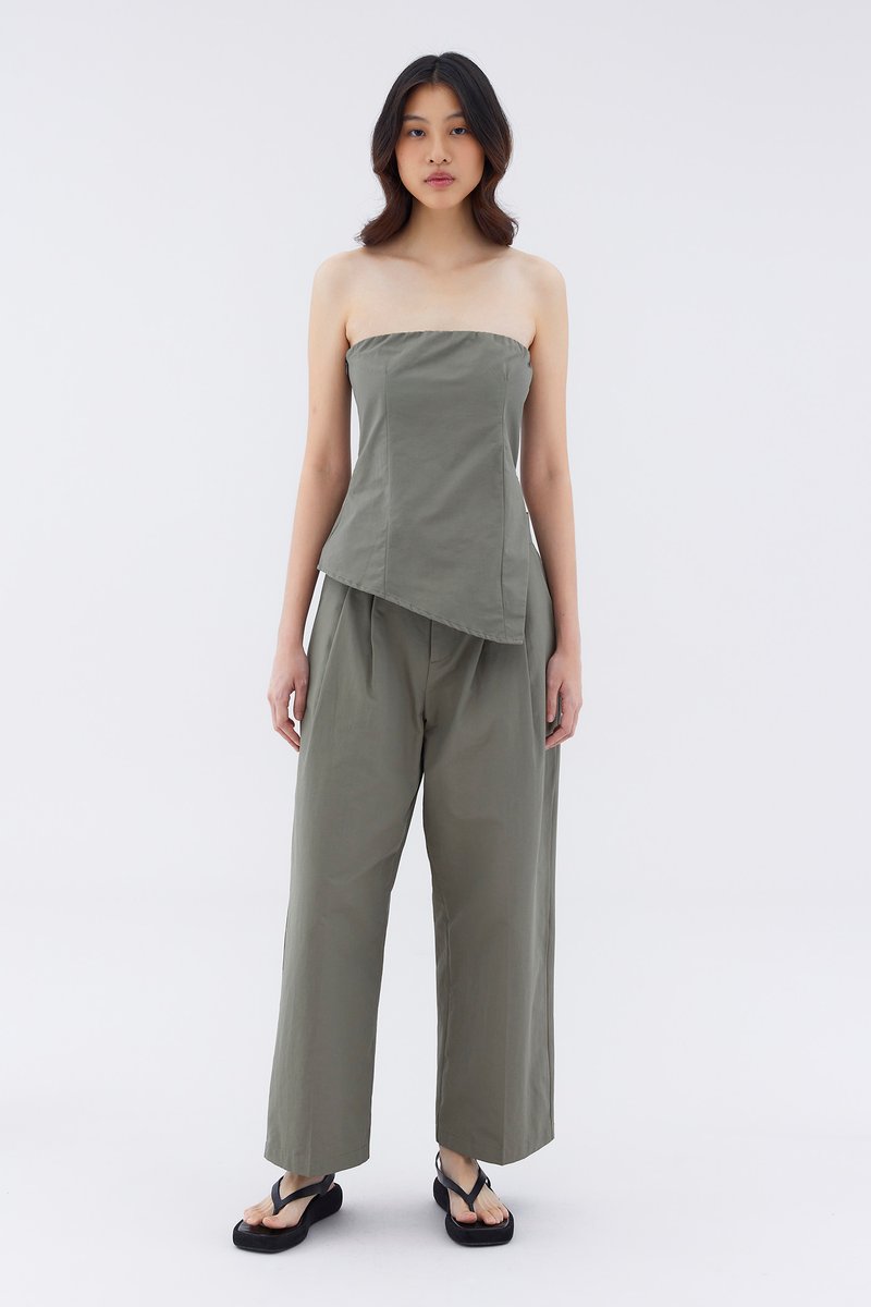 Descan Mid-Rise Relaxed Pants