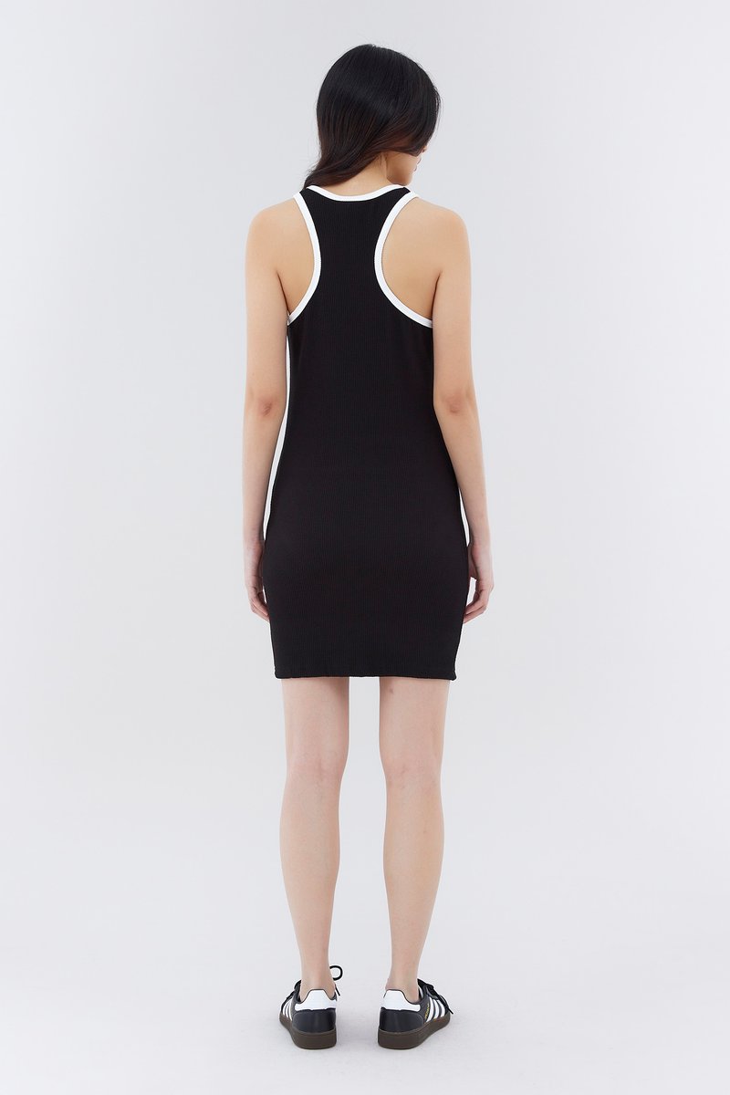 Tiare Racer Fitted Dress