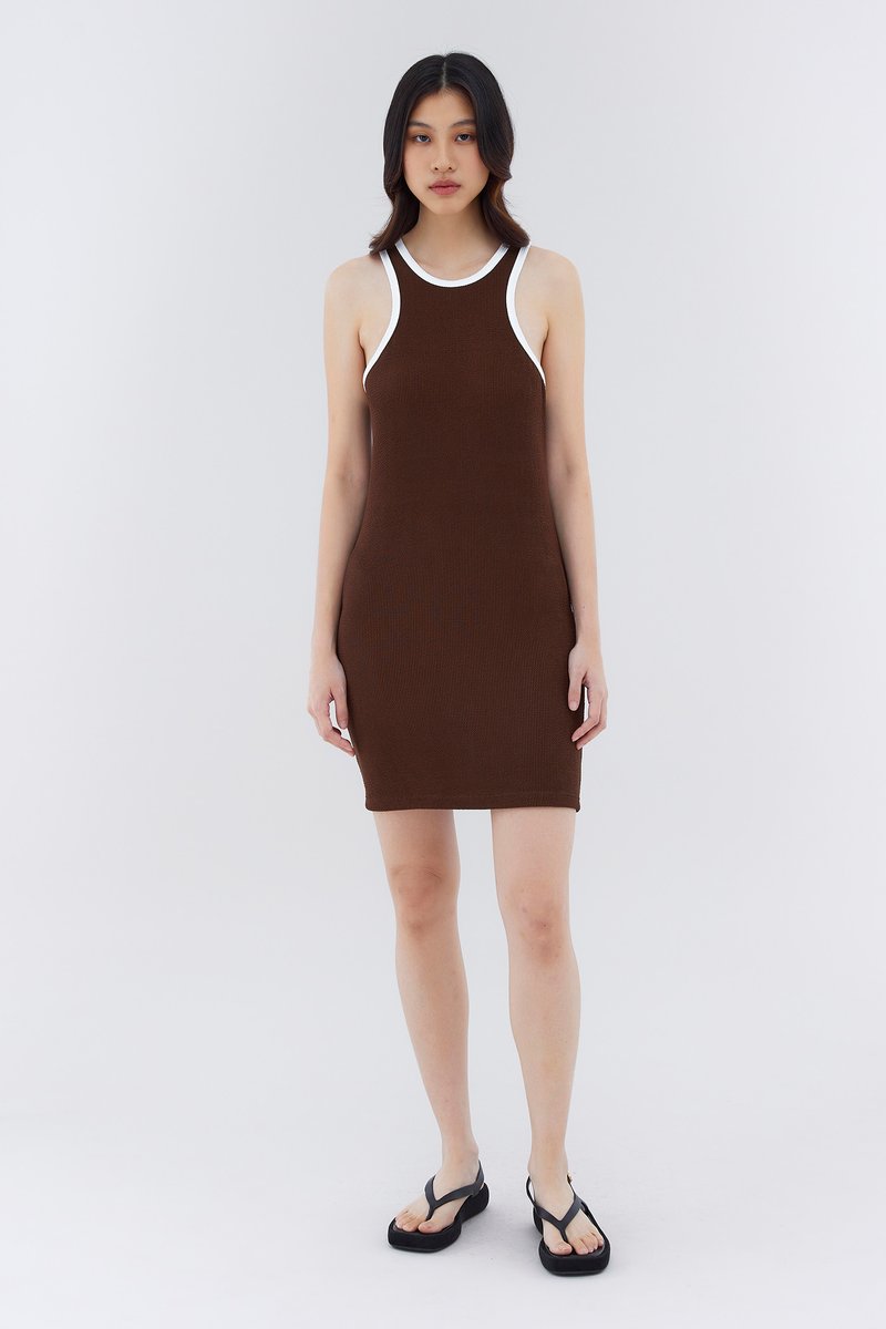 Tiare Racer Fitted Dress