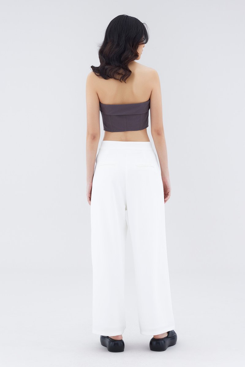 Meleny Zip Tube Top