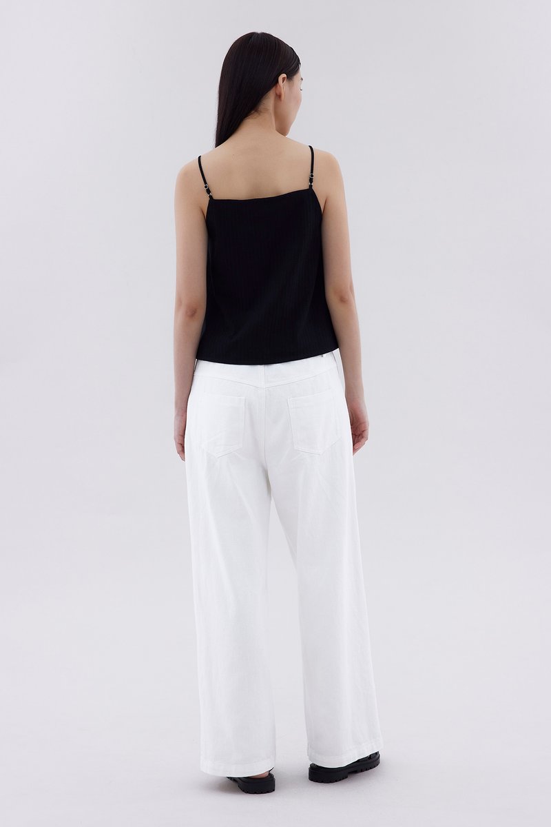 Theara Gathered-Neck Top