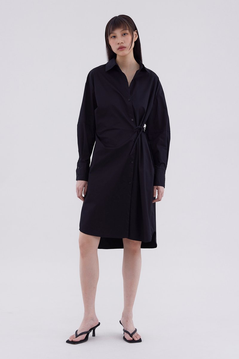 Kayle Wrap Shirtdress