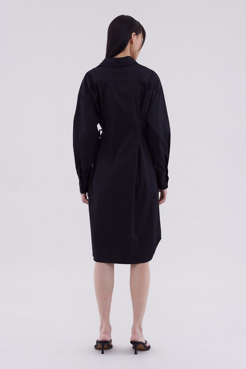 Kayle Wrap Shirtdress