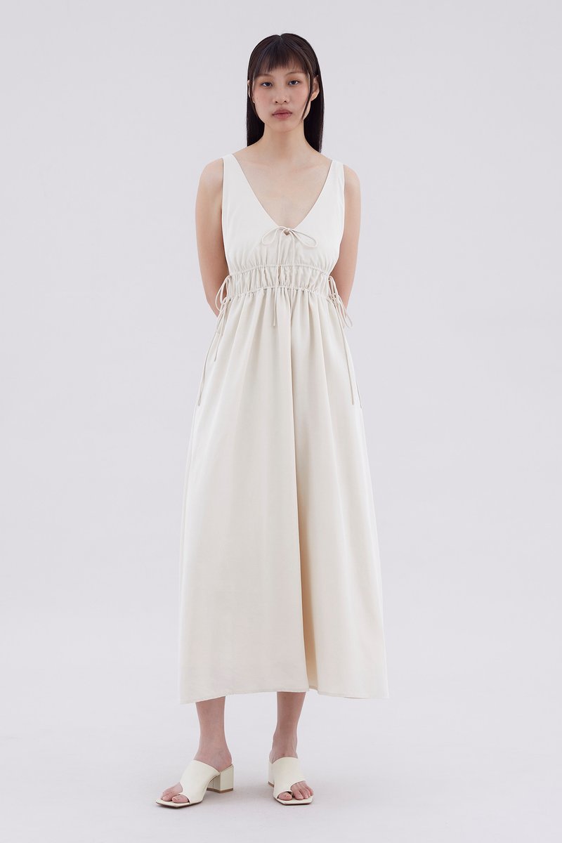 Leah Drawstring Dress