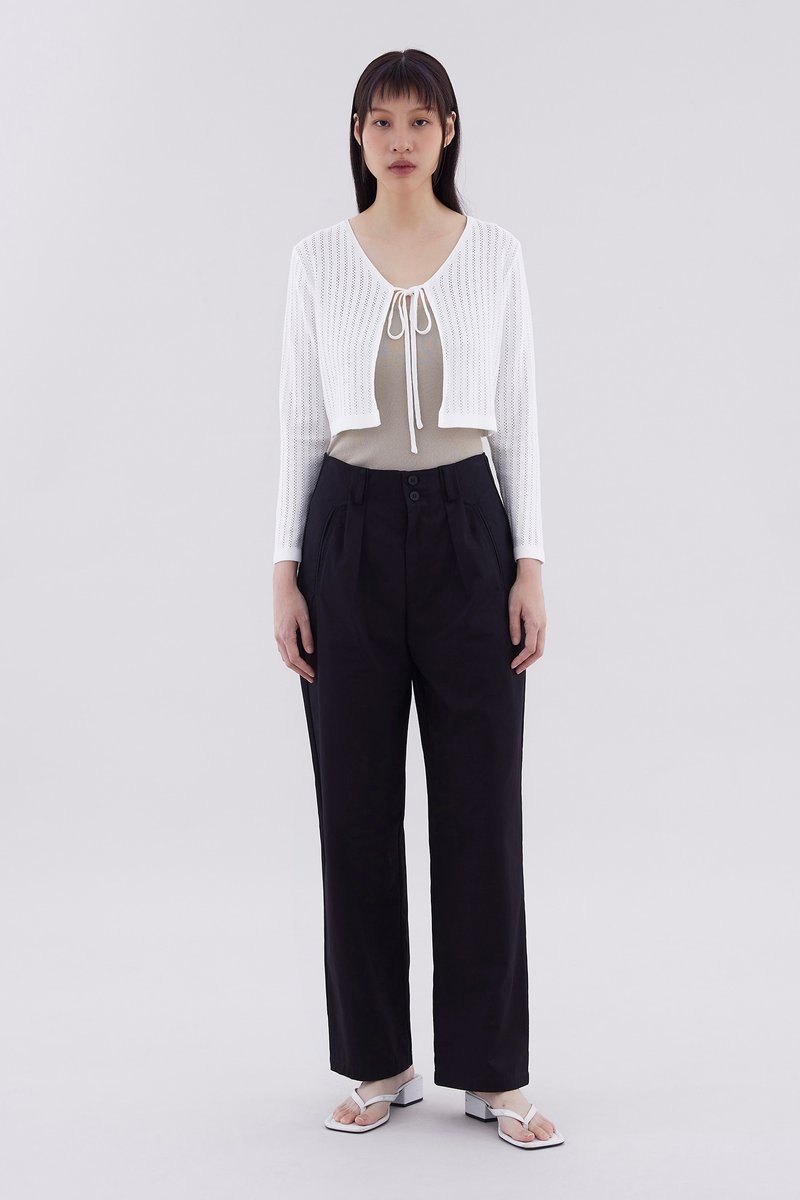 Mabele High-Rise Straight Pants