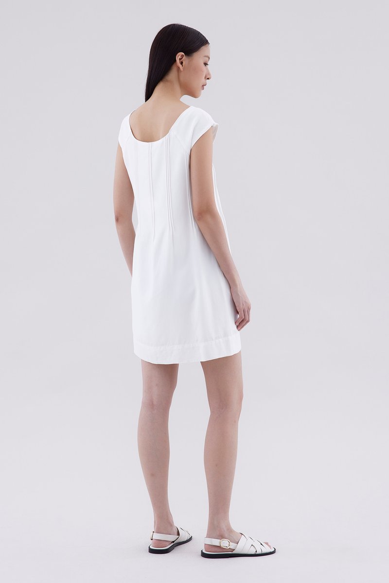 Paige Pin-Tuck Dress