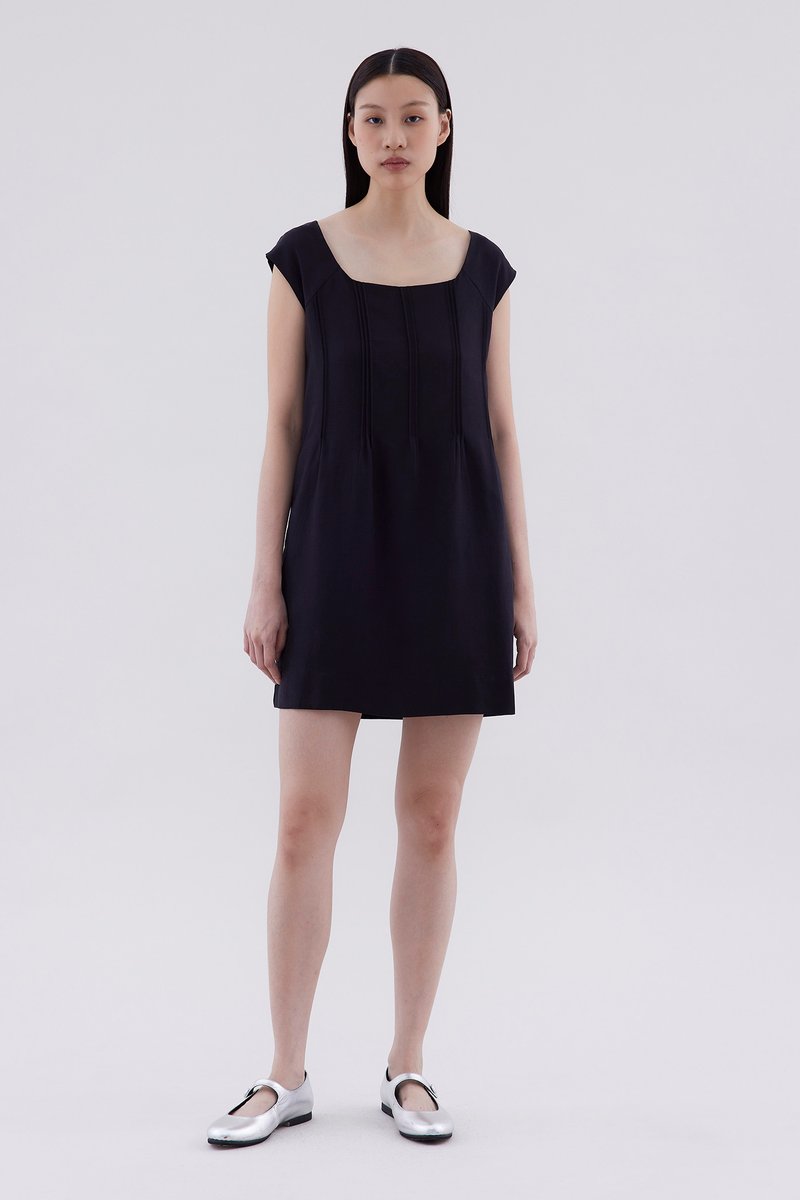 Paige Pin-Tuck Dress