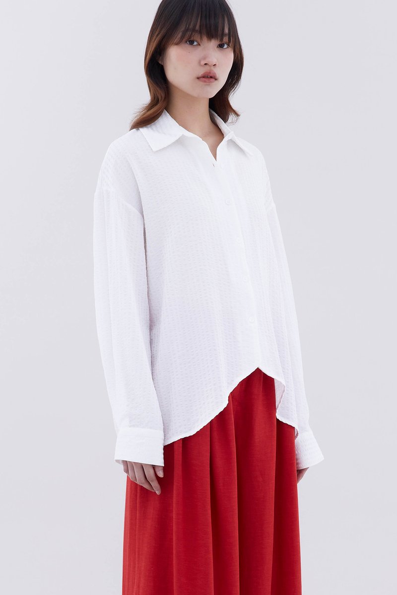 Loraine Open-Front Shirt