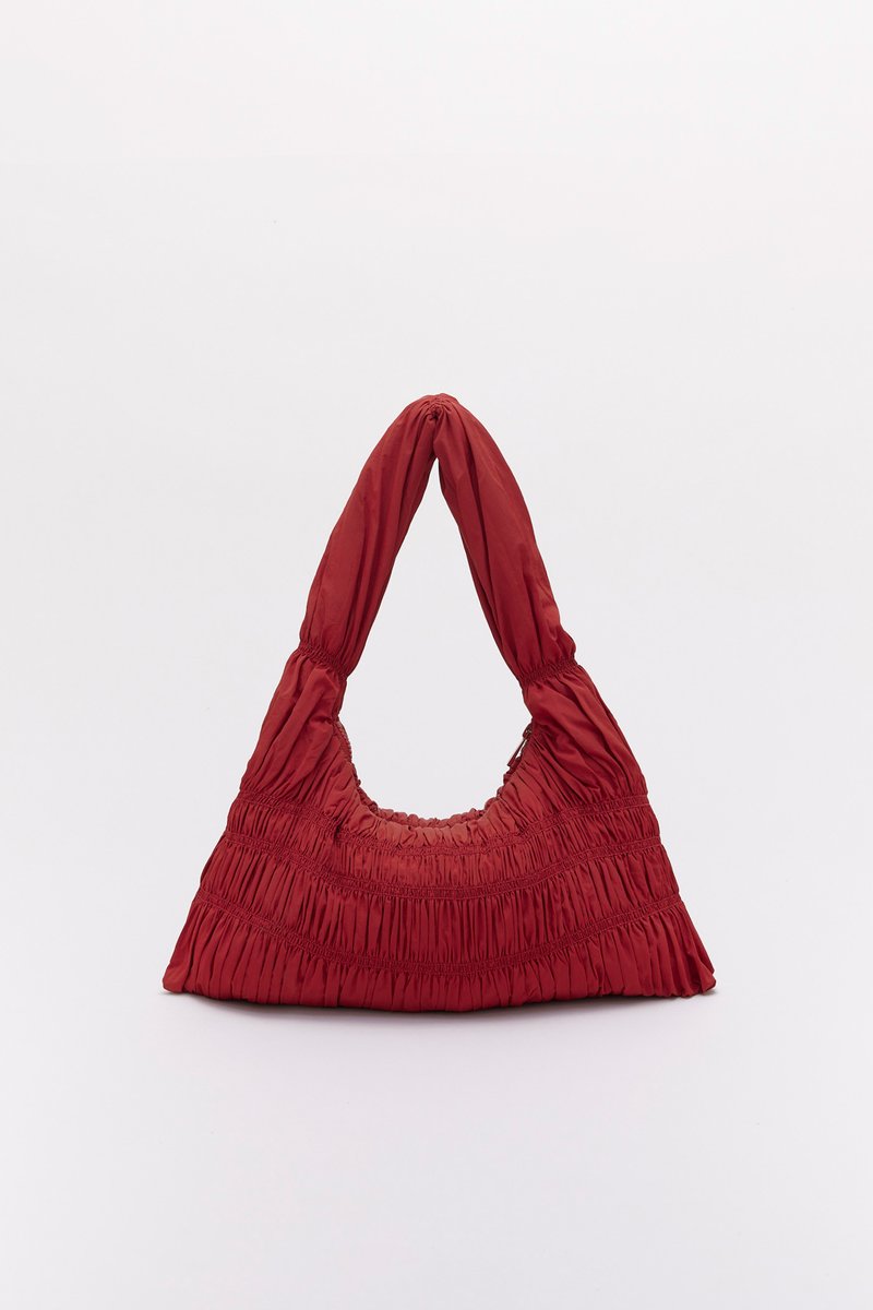 Shirr Shoulder Bag