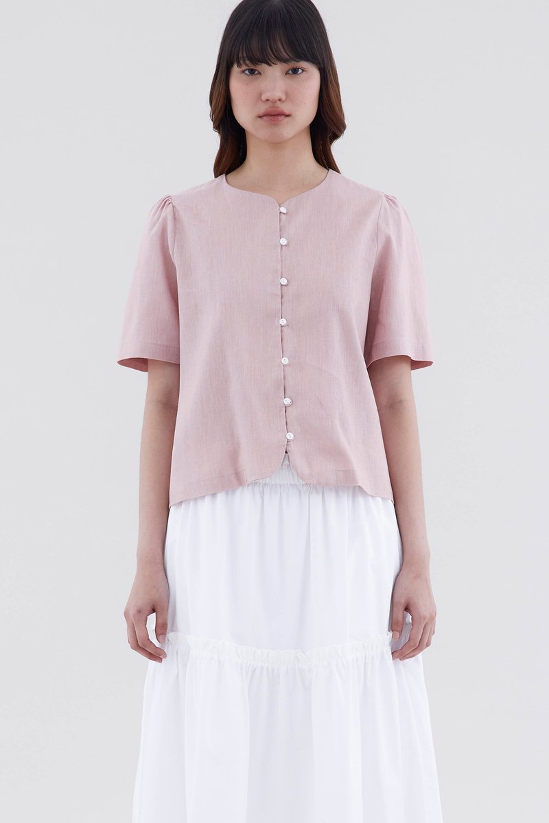 Idalyn Button-Down Top