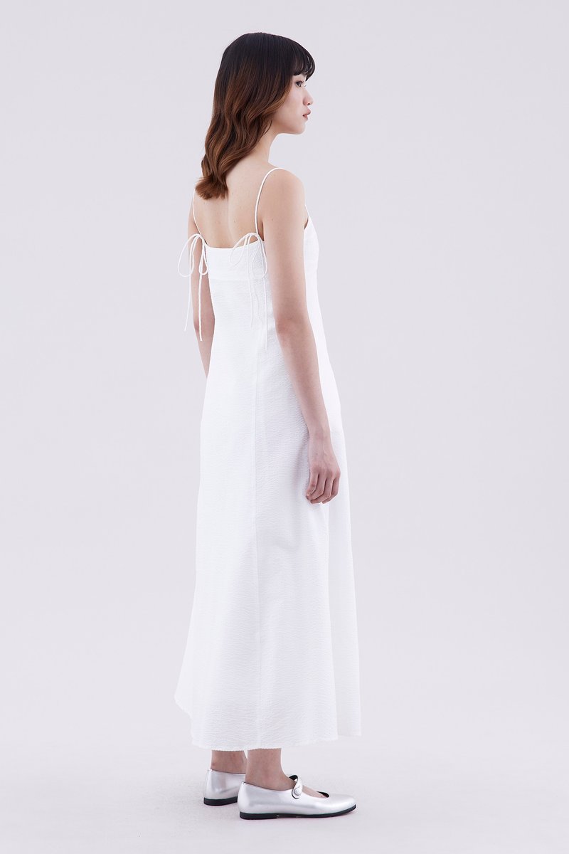 Perlette Tie-Back Dress