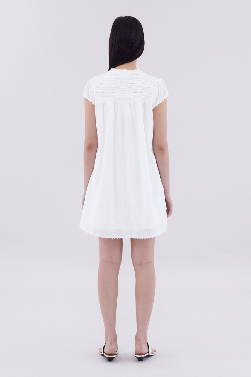 Jamela Half-Button Dress
