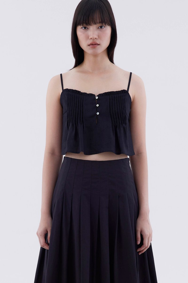 Kerley Pin-Tuck Cami Top