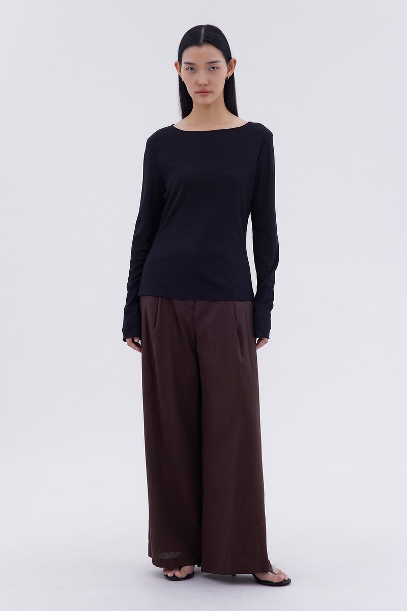 Amoret Sheer Relaxed Top