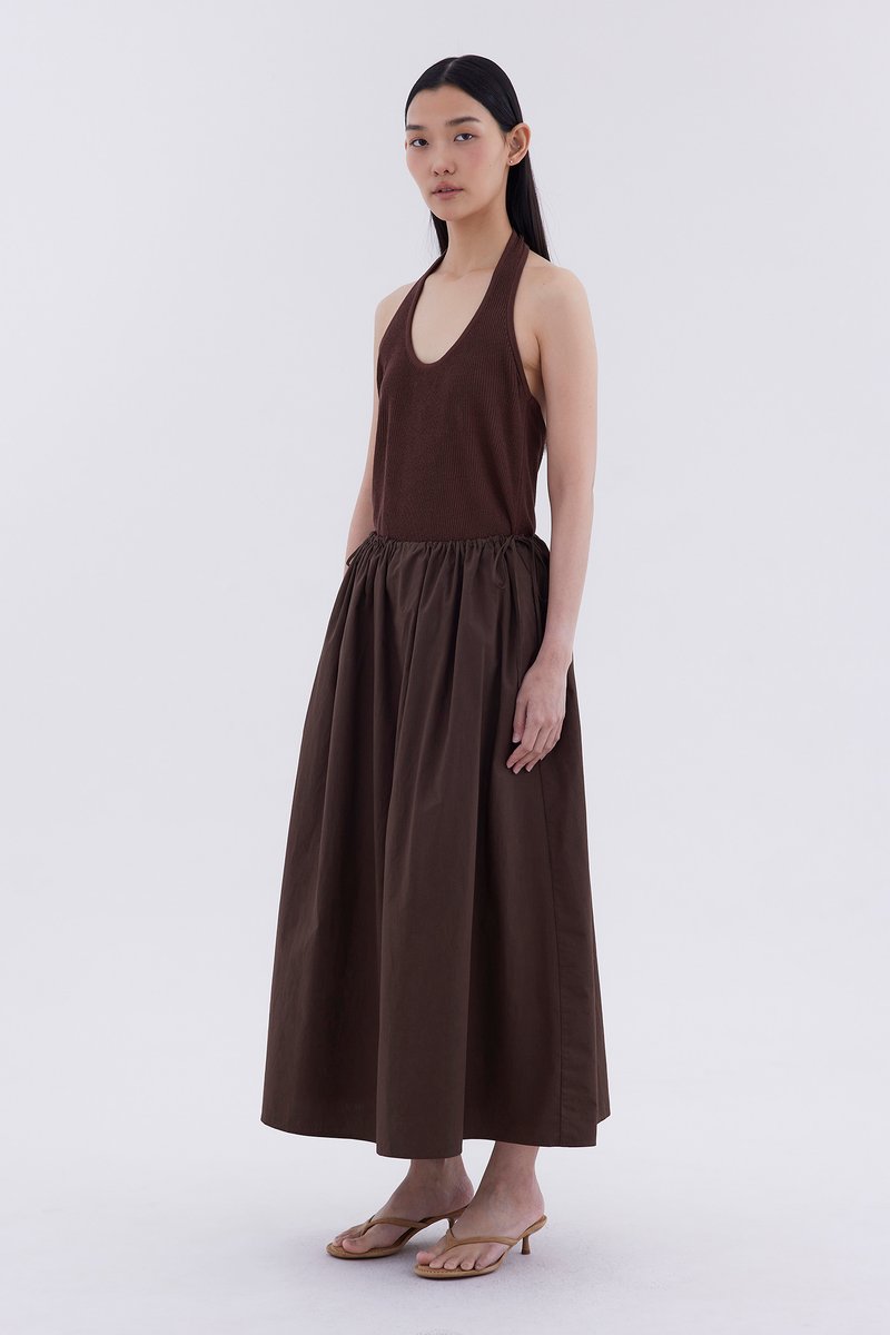 Delke Drawstring Full Skirt