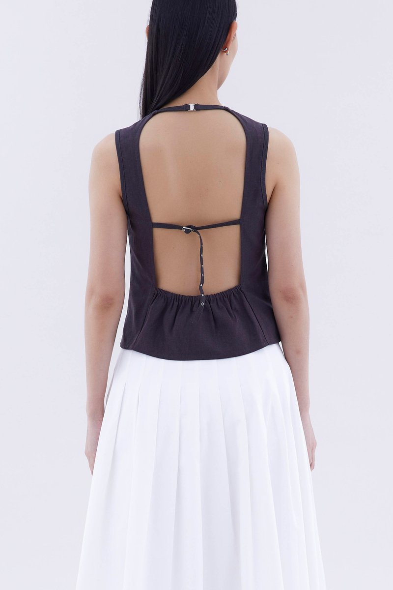 Tilcy Open-Back Top