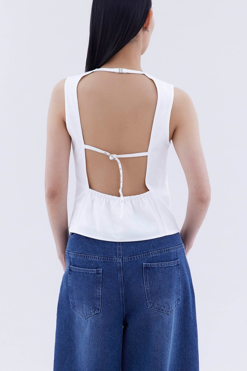 Tilcy Open-Back Top