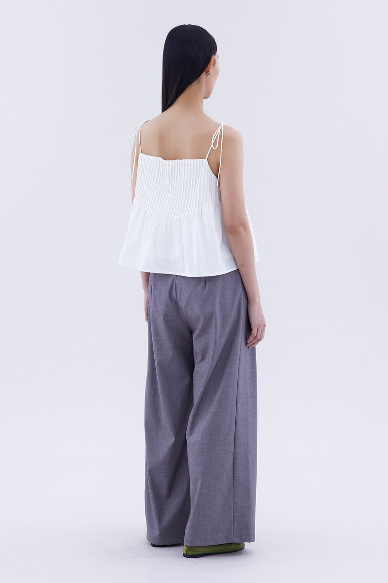 Brenelle Pin-tuck Top