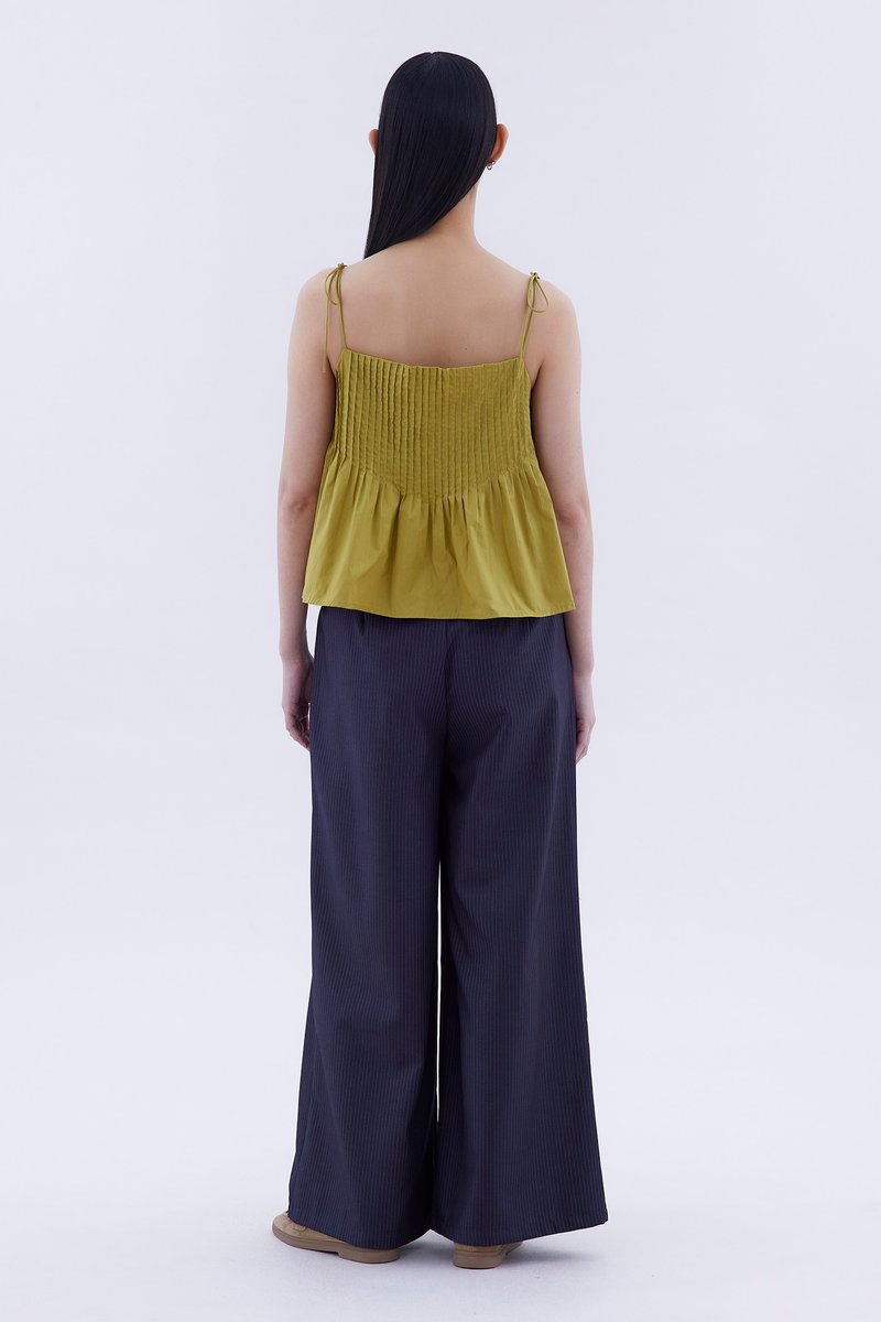 Brenelle Pin-tuck Top