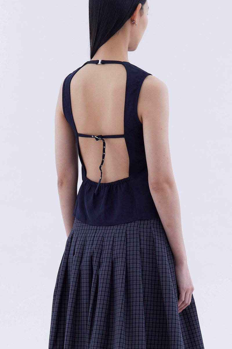 Tilcy Open-Back Top