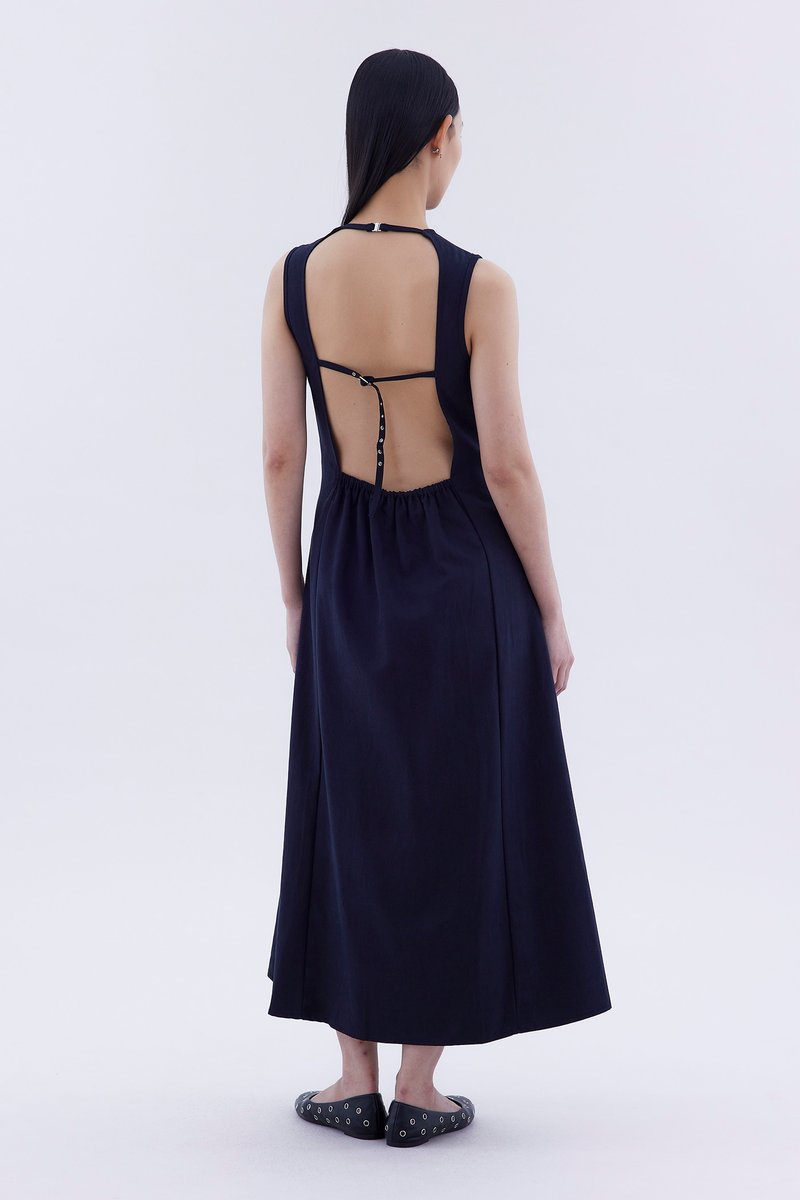 Sheroe Open-Back Dress