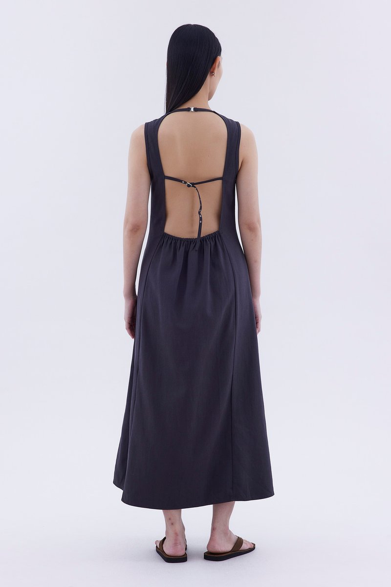 Sheroe Open-Back Dress