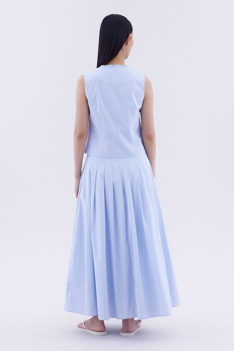 Gisella Ruffle-Trim Top